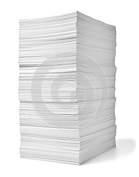 paper stack pile office paperwork busniess education