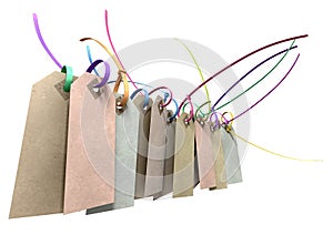 Paper Tag And Colourful Zip Tie Collection