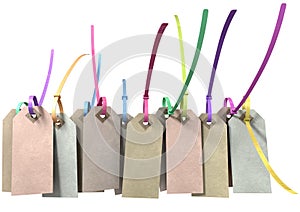Paper Tag And Colourful Zip Tie Collection