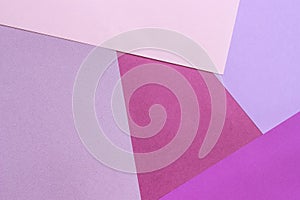 Paper texture background, abstract geometric pattern of pink purple violet colors for design