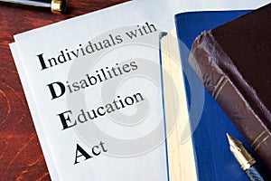 Individuals with Disabilities Education Act IDEA photo