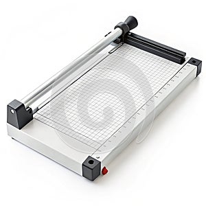 Paper trimmer isolated on white background