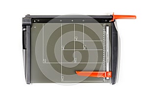 Paper trimmer on white