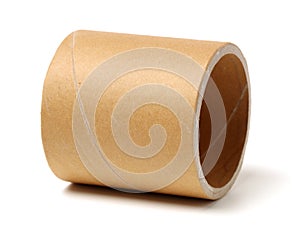 Paper tube of toilet paper