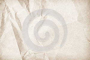Paper vintage background. Recycle brown paper crumpled texture, Old paper surface for background