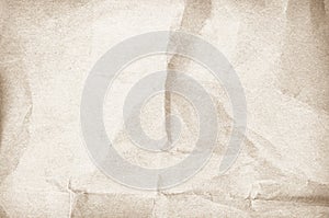 Paper vintage background. Recycle brown paper crumpled texture, Old paper surface for background