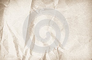 Paper vintage background. Recycle brown paper crumpled texture, Old paper surface for background