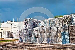 Paper waste and factory