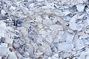 Paper waste for recycle