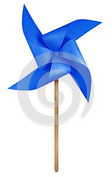 Paper windmill pinwheel - Dark Blue