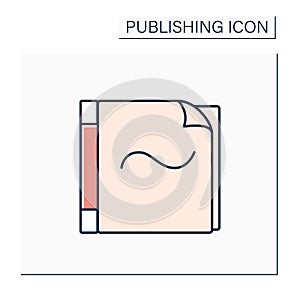 Paperback color icon