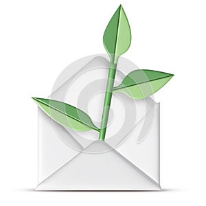 Paperless Mail - 3D rendering