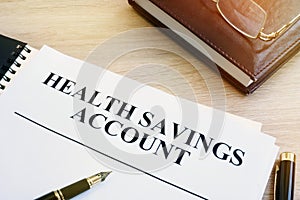 Papers about Health savings account HSA.