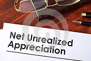 Papers with Net unrealized appreciation NUA. photo
