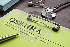 Papers about QSEHRA qualified small employer health reimbursement arrangement.