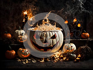 Paperscape Spooks: Happy Halloween Elements Unleashed