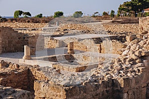 Paphos Archaeological Park in Cyprus