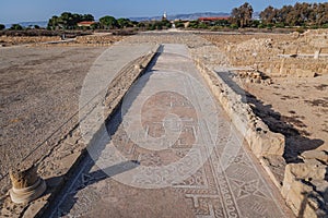 Paphos Archaeological Park in Cyprus