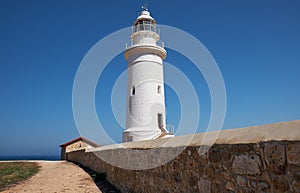 Paphos lighthouse. Cyprus