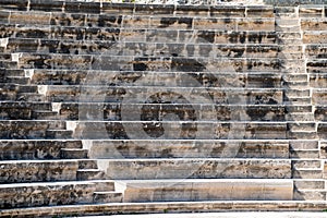 Paphos, Paphos District, Cyprus - The Nea Pahos Amphitheater at the Fabrica Hill photo