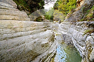 Papingo pools, Greece