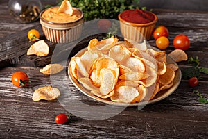 Paprika chips