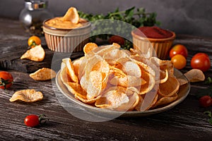 Paprika chips