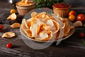 Paprika chips