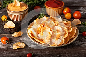 Paprika chips