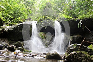 Papua New Guinea Waterfall