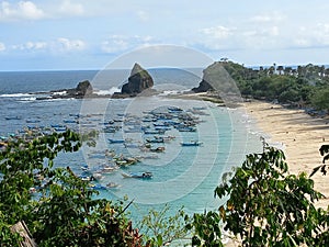Paradise White sand Beach of Papuma photo