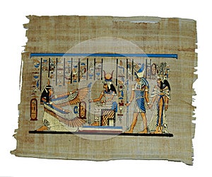 Papyrus painting