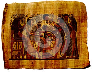 Papyrus Paper Egypt Painting
