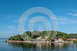 Paqueta Island landscape on a beautiful morning