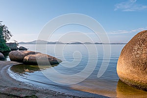 Paqueta, peaceful and bucolical tropical island scenery