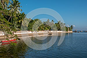 Paqueta, peaceful and bucolical tropical island scenery