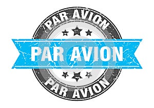 par avion stamp photo