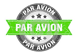 par avion stamp photo