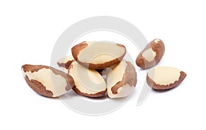 Para nuts isolated photo