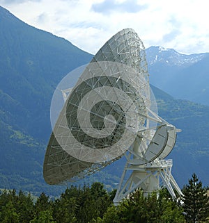 Parabolic antenna photo