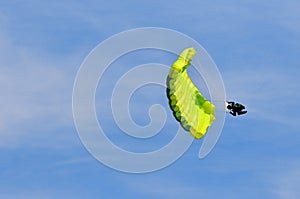 Parachute acrobat