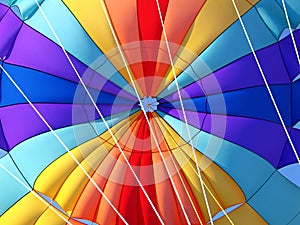 Parachute detail photo