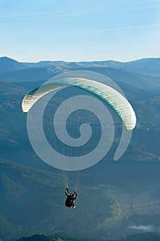 Parachute flying