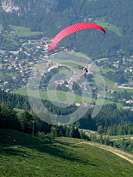 Parachute on St Gilgen