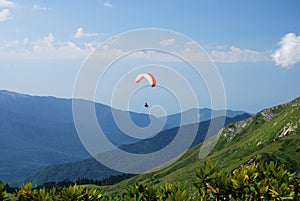 Parachuting photo