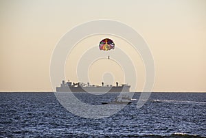 Parachuting in Goa