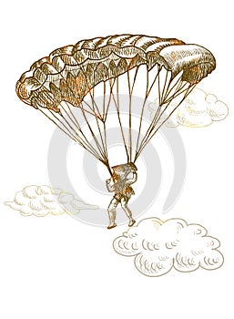 Parachutist photo