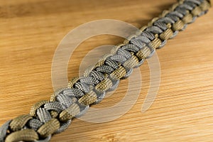 Paracord bracelet