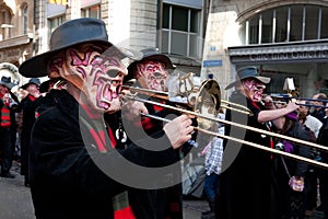 Parade, Carnival in Basel, Switzerland