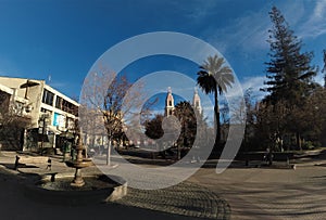 Main Square in Rancagua, Chile photo